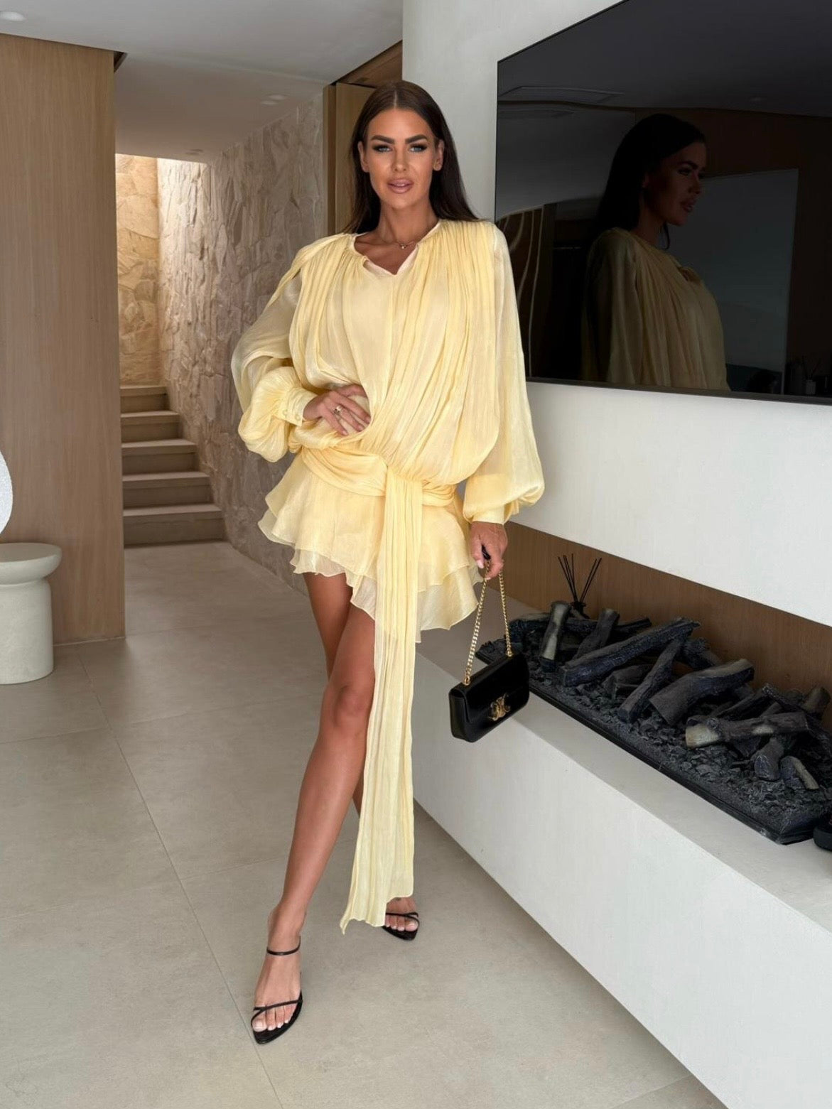 Abito Charlotte Yellow