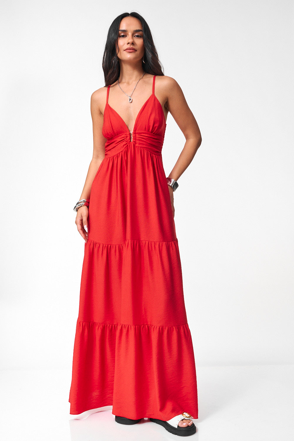 Abito Roxy Red