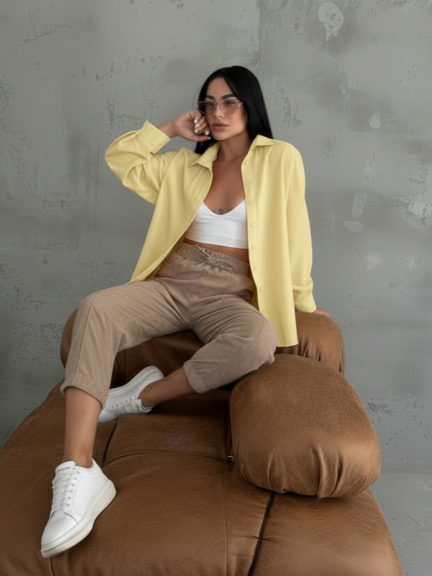 Camicia Young Yellow