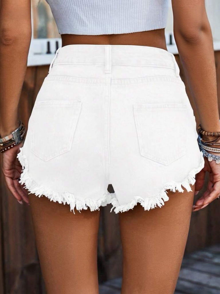 Shorts Strappi White
