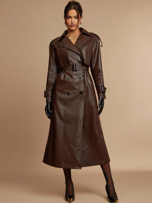 Cappotto Panter Brown