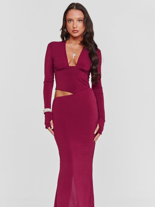 Abito Asia Wine - abito donna - DivaModaMilano