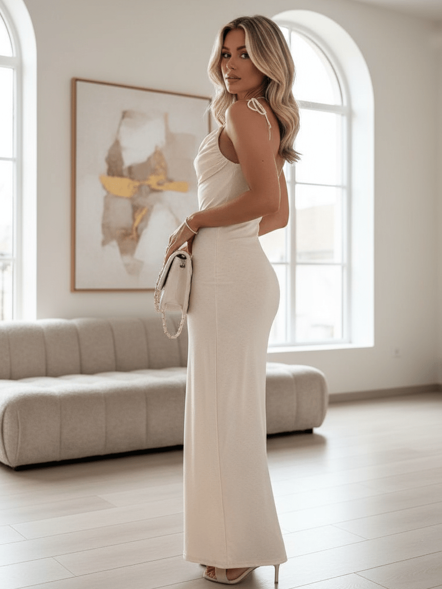 Abito Brill White - abito donna - DivaModaMilano