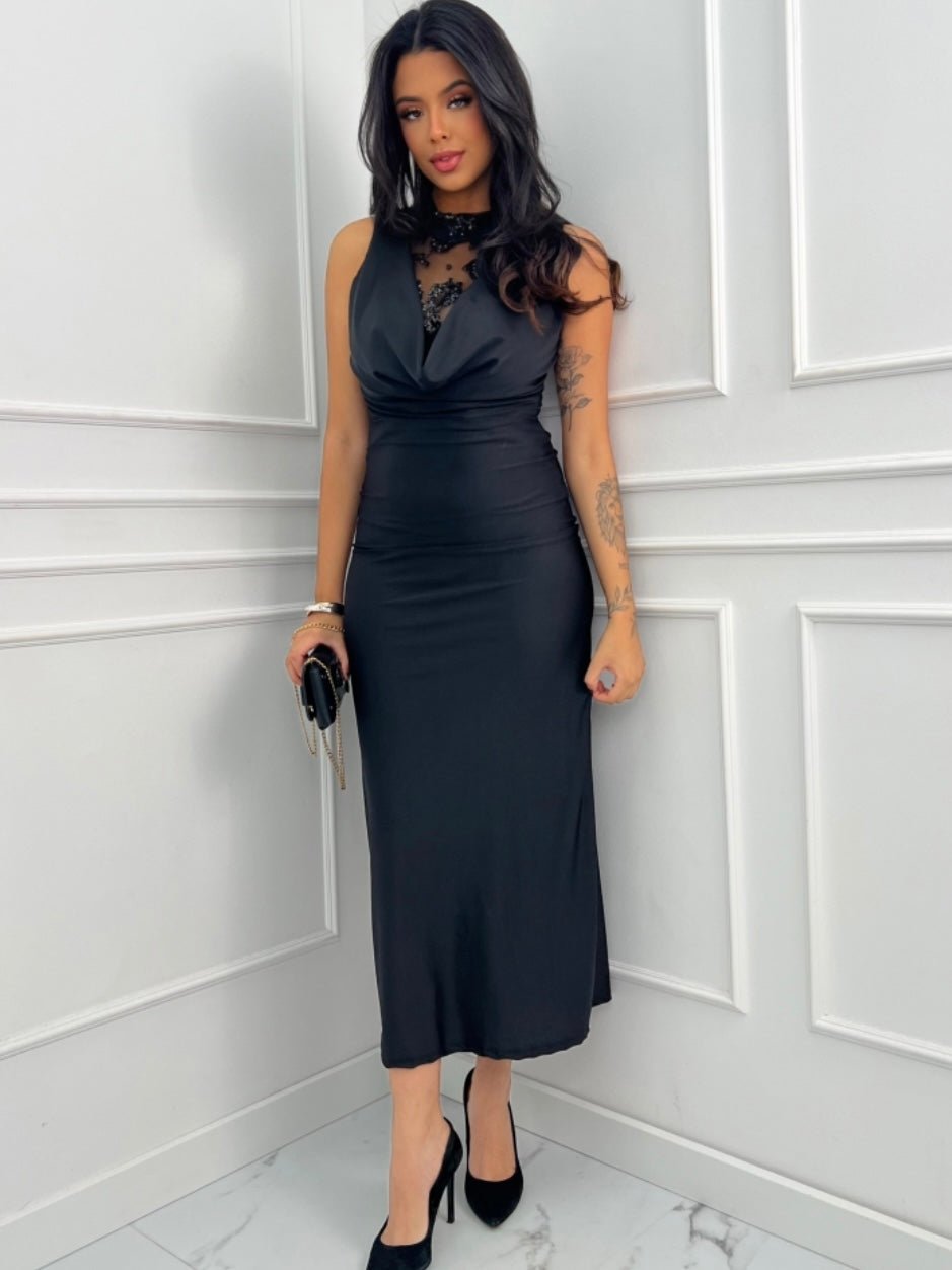 Abito Cherry Black - abito donna - DivaModaMilano