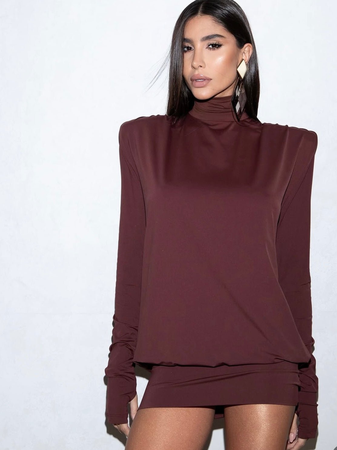 Abito Chic Brown - abito donna - DivaModaMilano