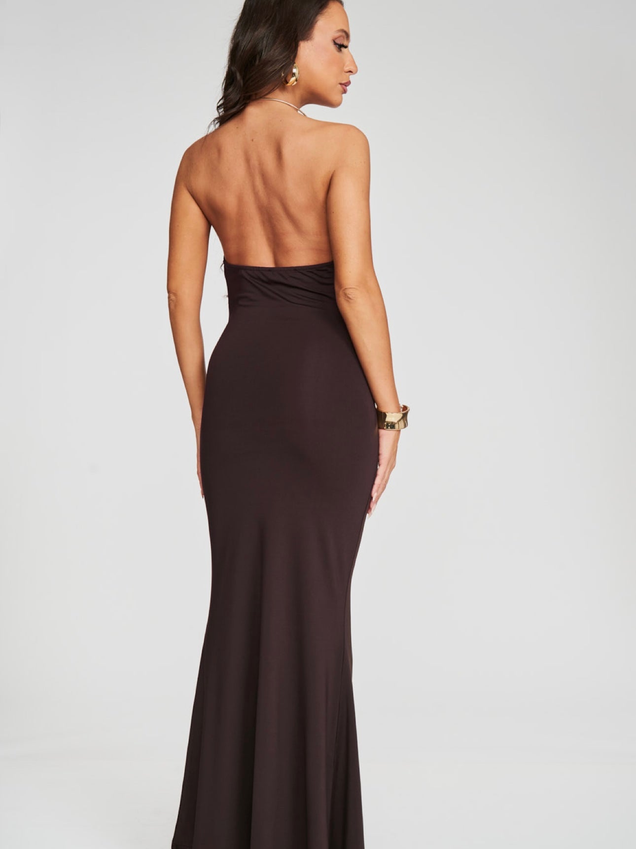 Abito Clach Brown - abito donna - DivaModaMilano