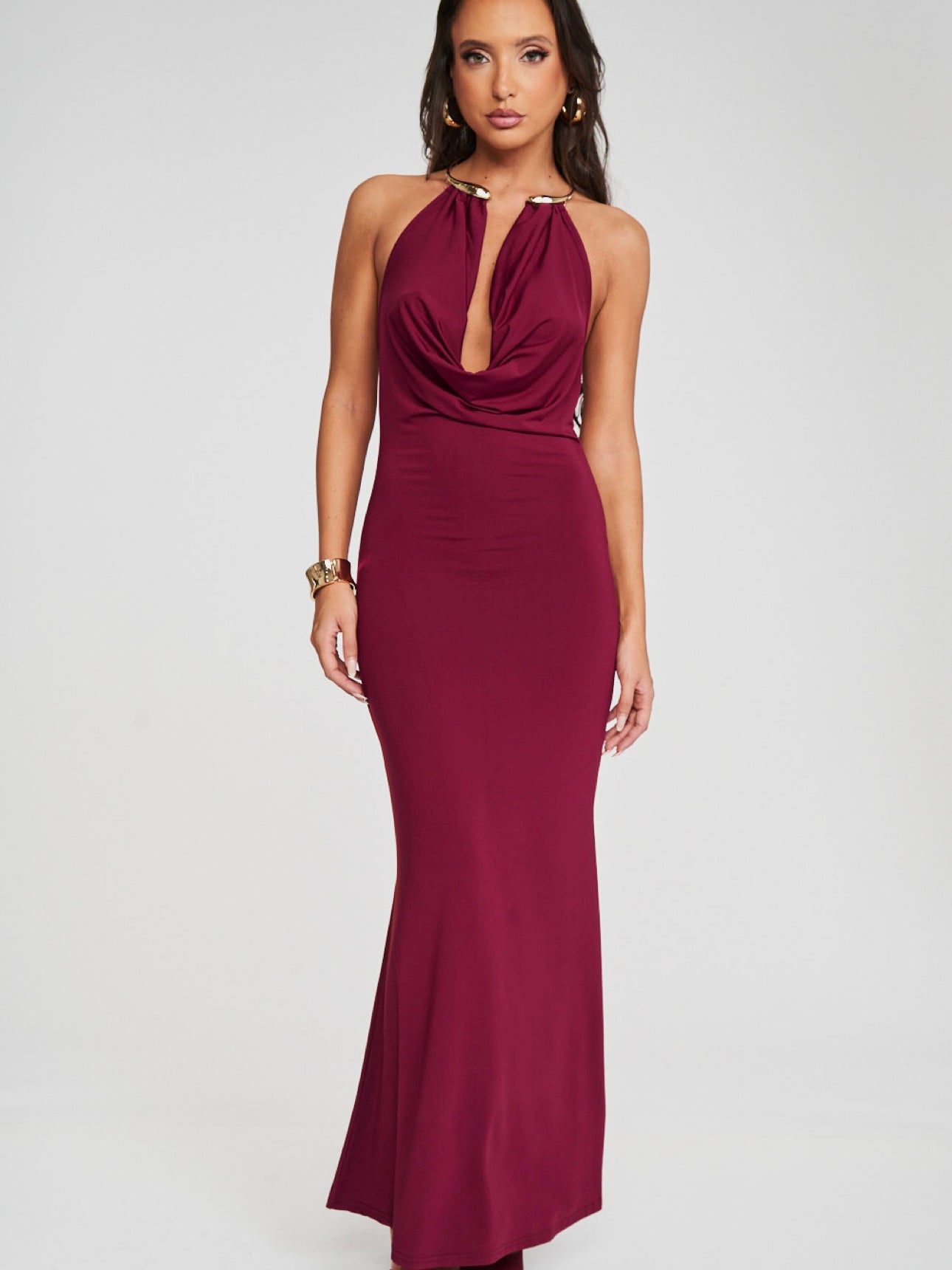 Abito Clach Wine - abito donna - DivaModaMilano