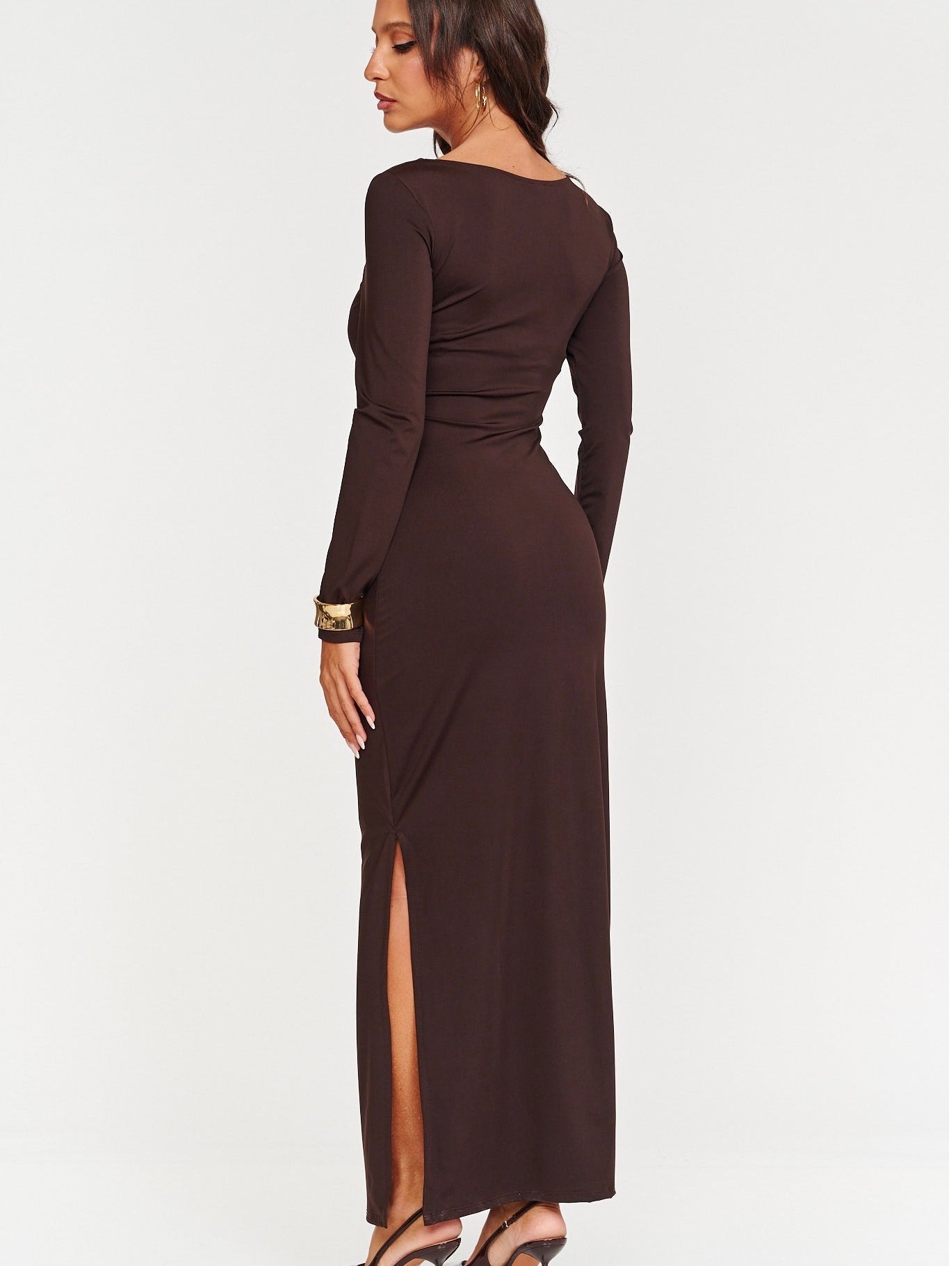 Abito Deva Brown - abito donna - DivaModaMilano