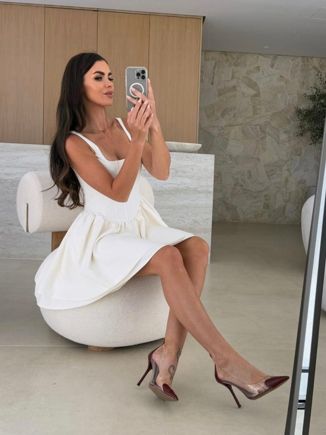 Abito July White - abito donna - DivaModaMilano