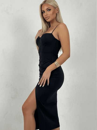 Abito Monik Black - abito donna - DivaModaMilano