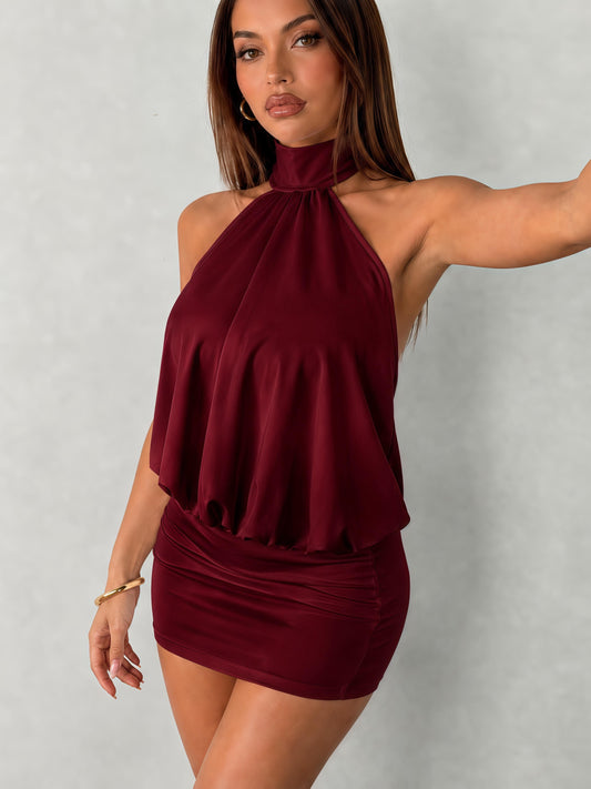 Abito Monique Red