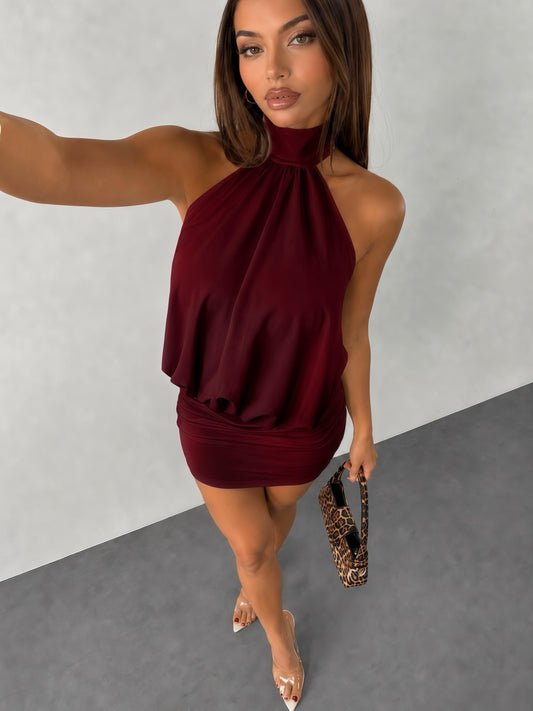 Abito Monique Red