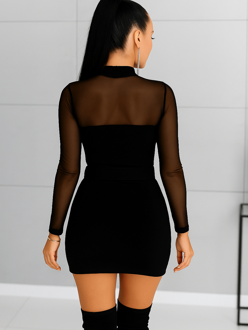 Abito Siri Black - abito donna - DivaModaMilano