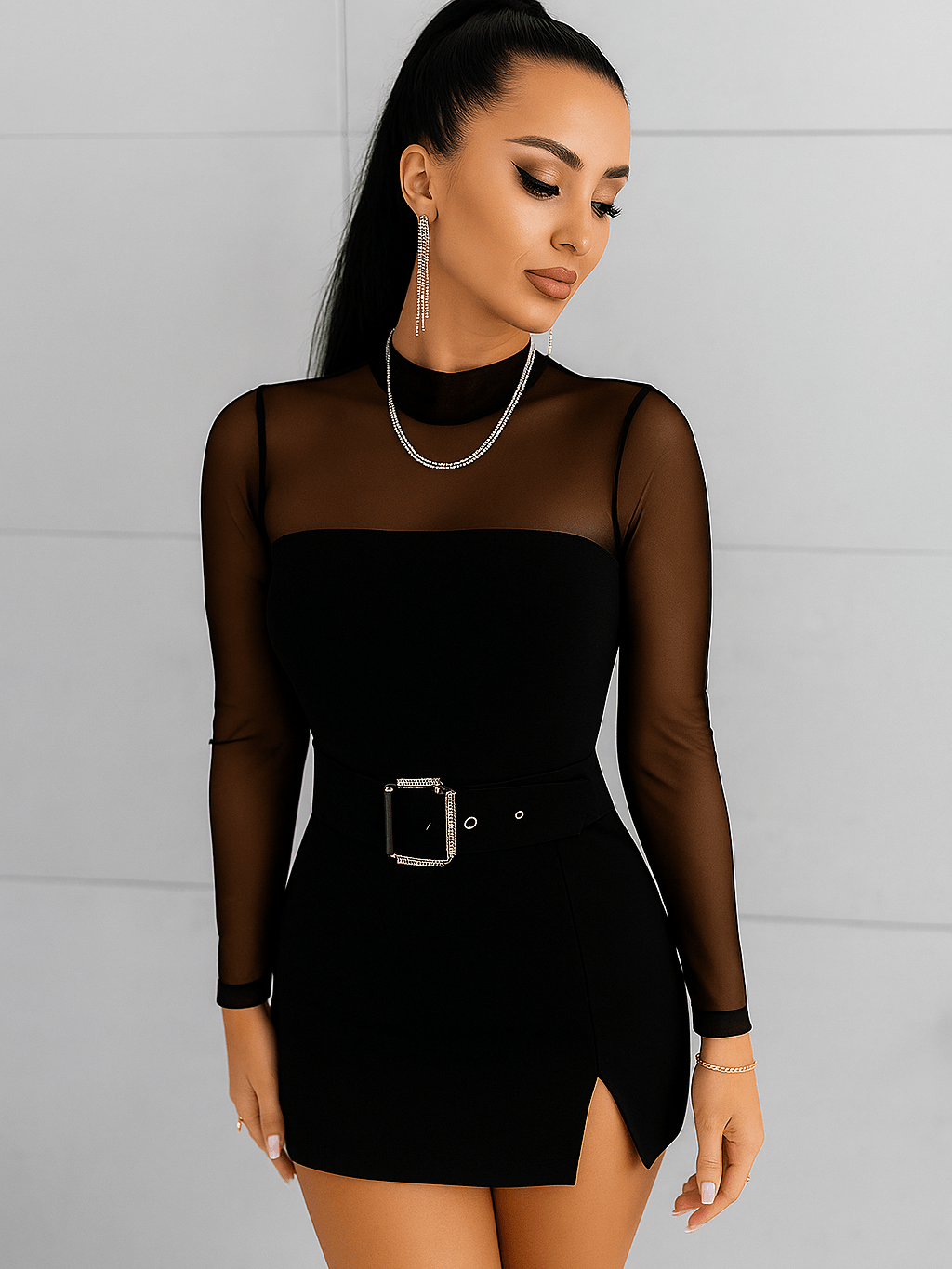 Abito Siri Black - abito donna - DivaModaMilano