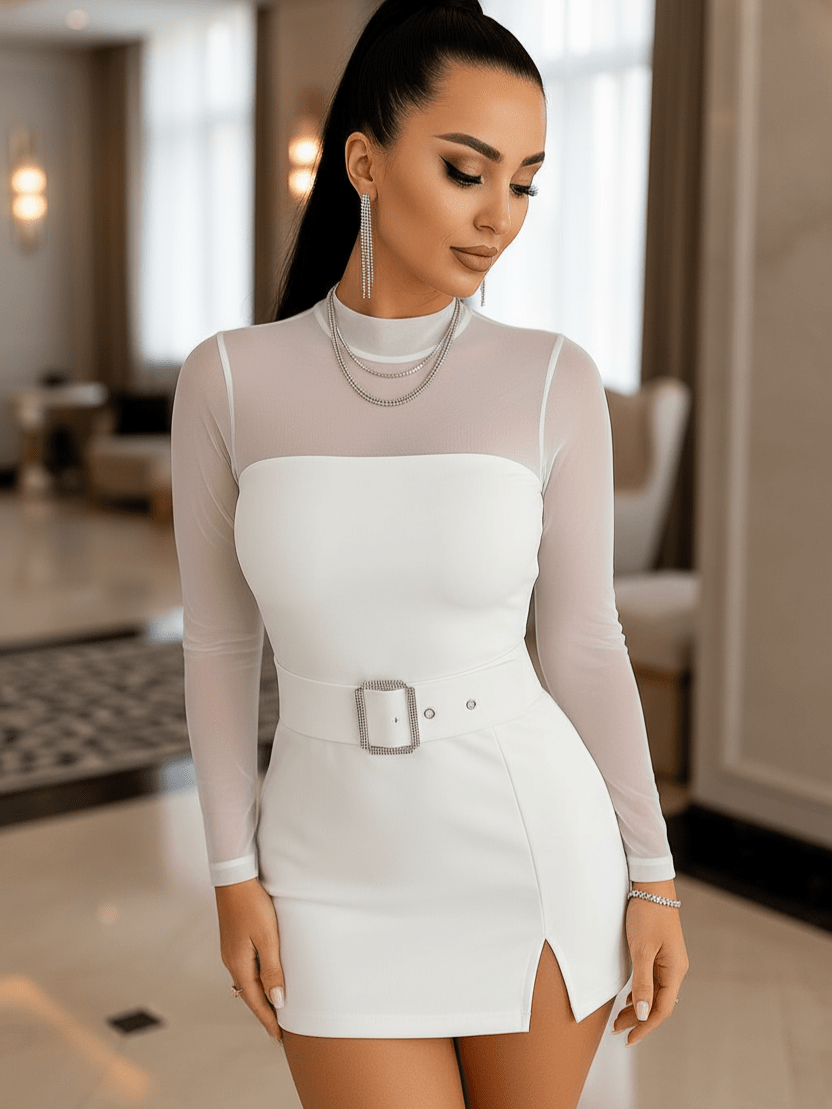 Abito Siri White - abito donna - DivaModaMilano