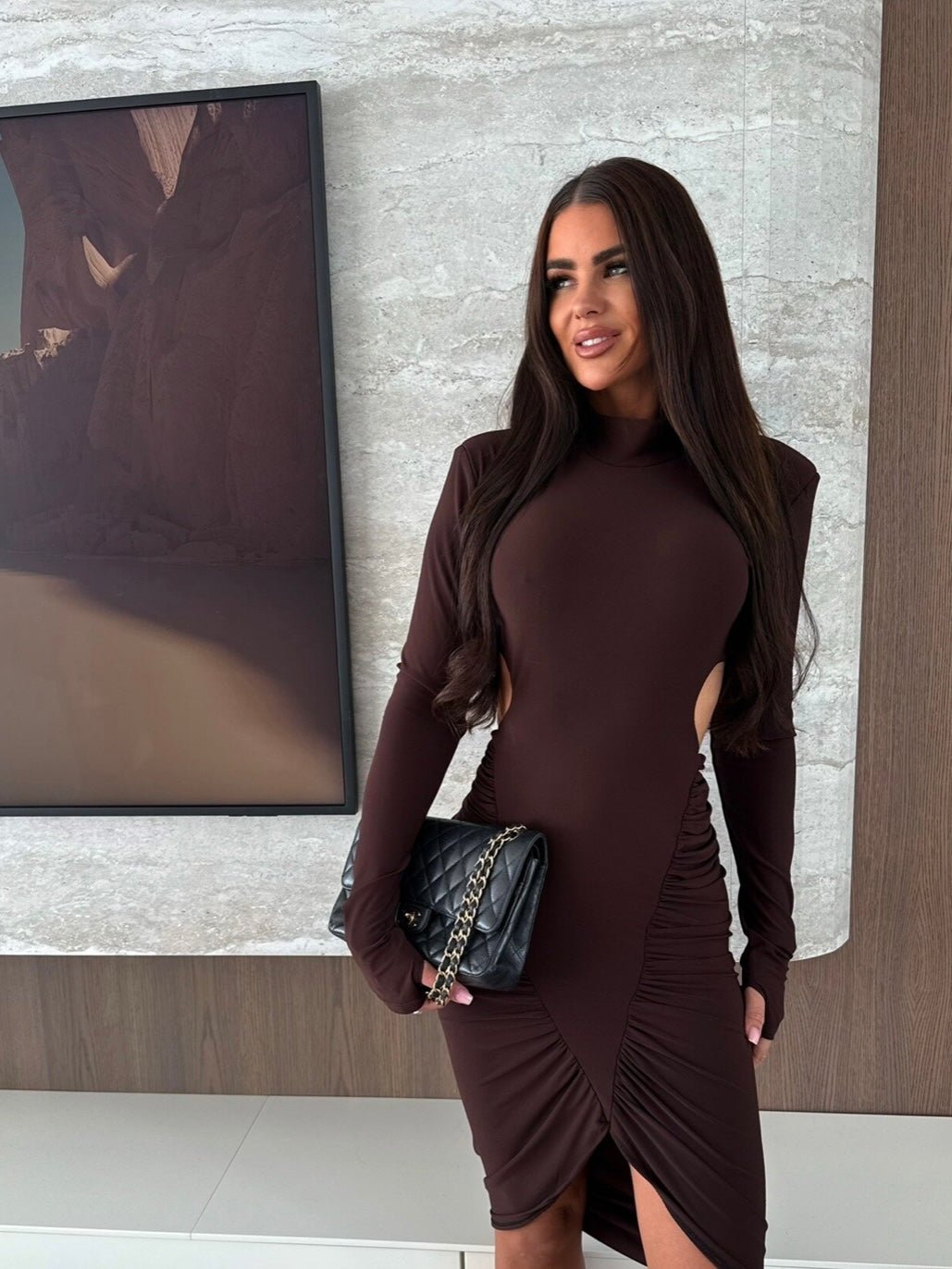 Abito Stefy Brown - abito donna - DivaModaMilano