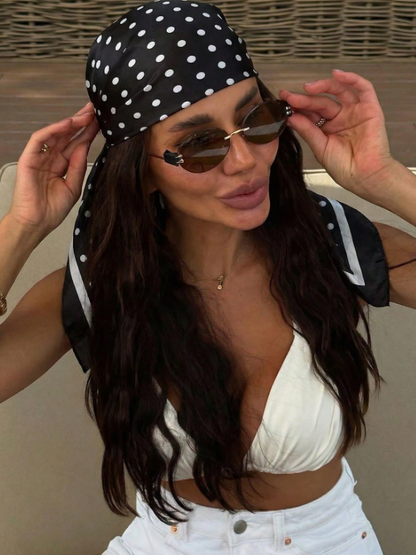 Bandana Pois Black