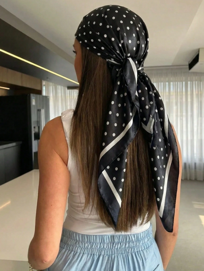 Bandana Pois Black