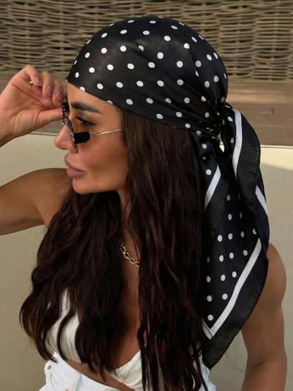 Bandana Pois Black