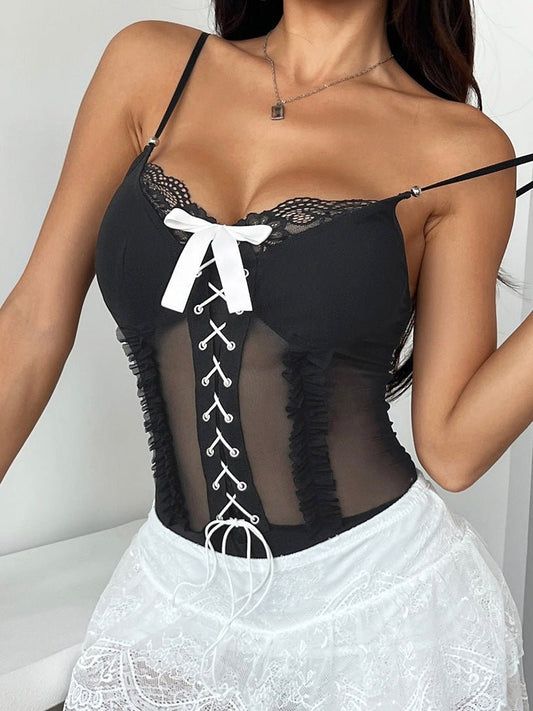 Body Sanctuary Black - body donna - DivaModaMilano