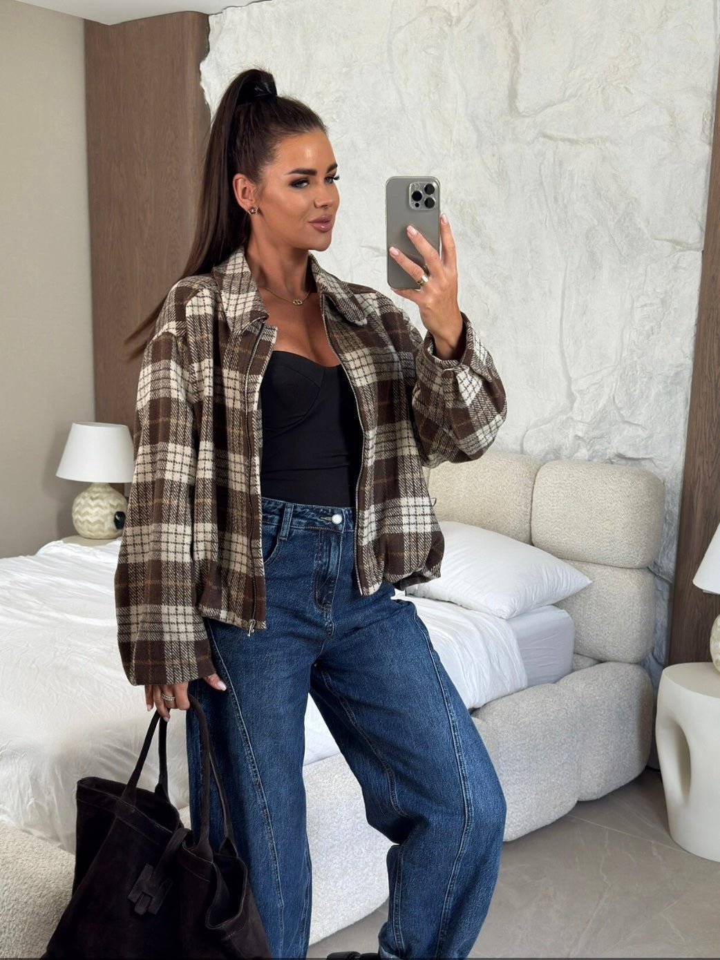 Bomber Datch Brown - cappotto donna - DivaModaMilano