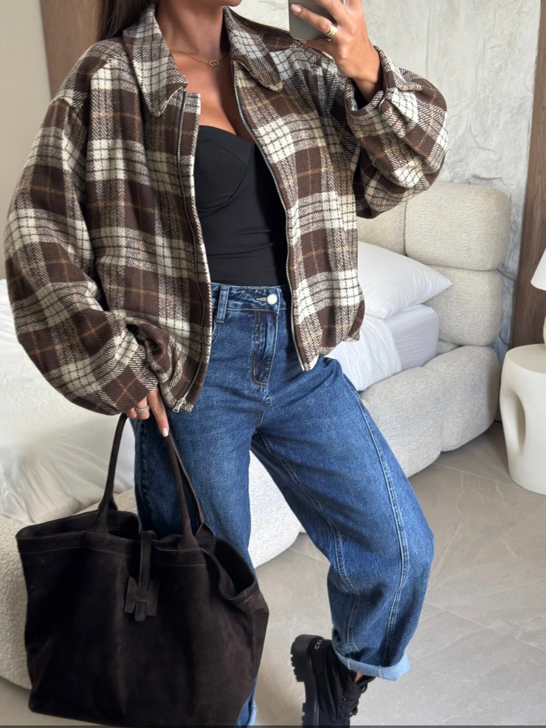 Bomber Datch Brown - cappotto donna - DivaModaMilano