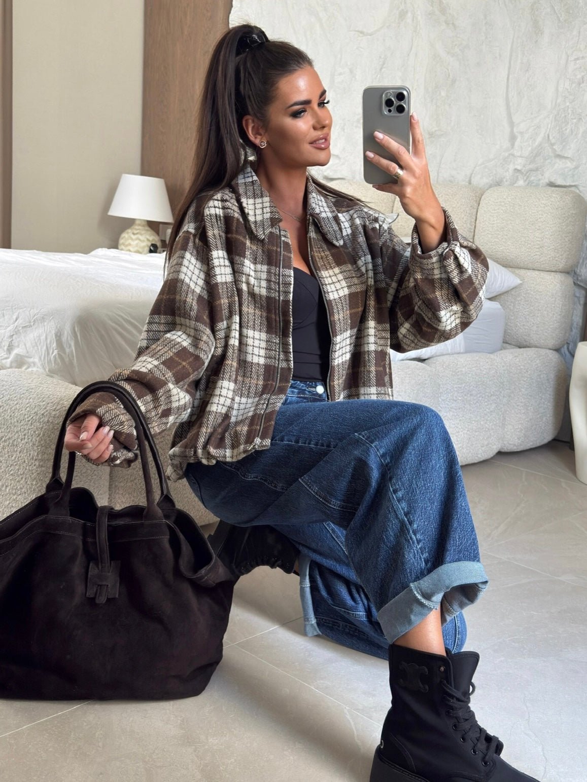 Bomber Datch Brown - cappotto donna - DivaModaMilano