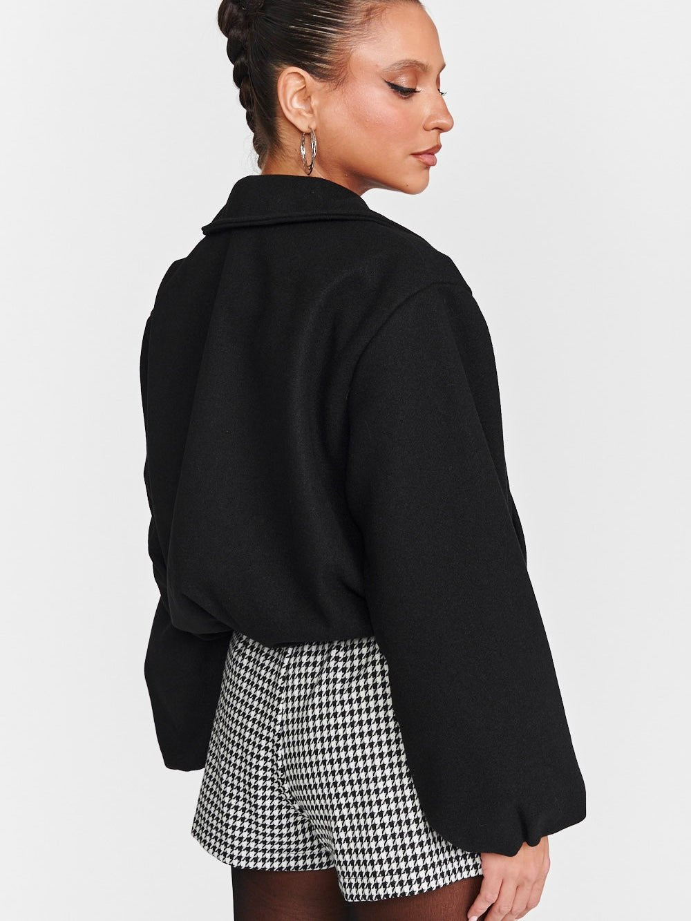 Bomber Sally Black - cappotto donna - DivaModaMilano