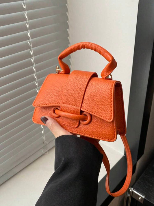 Borsa Kelly Arancio - borsa donna - DivaModaMilano