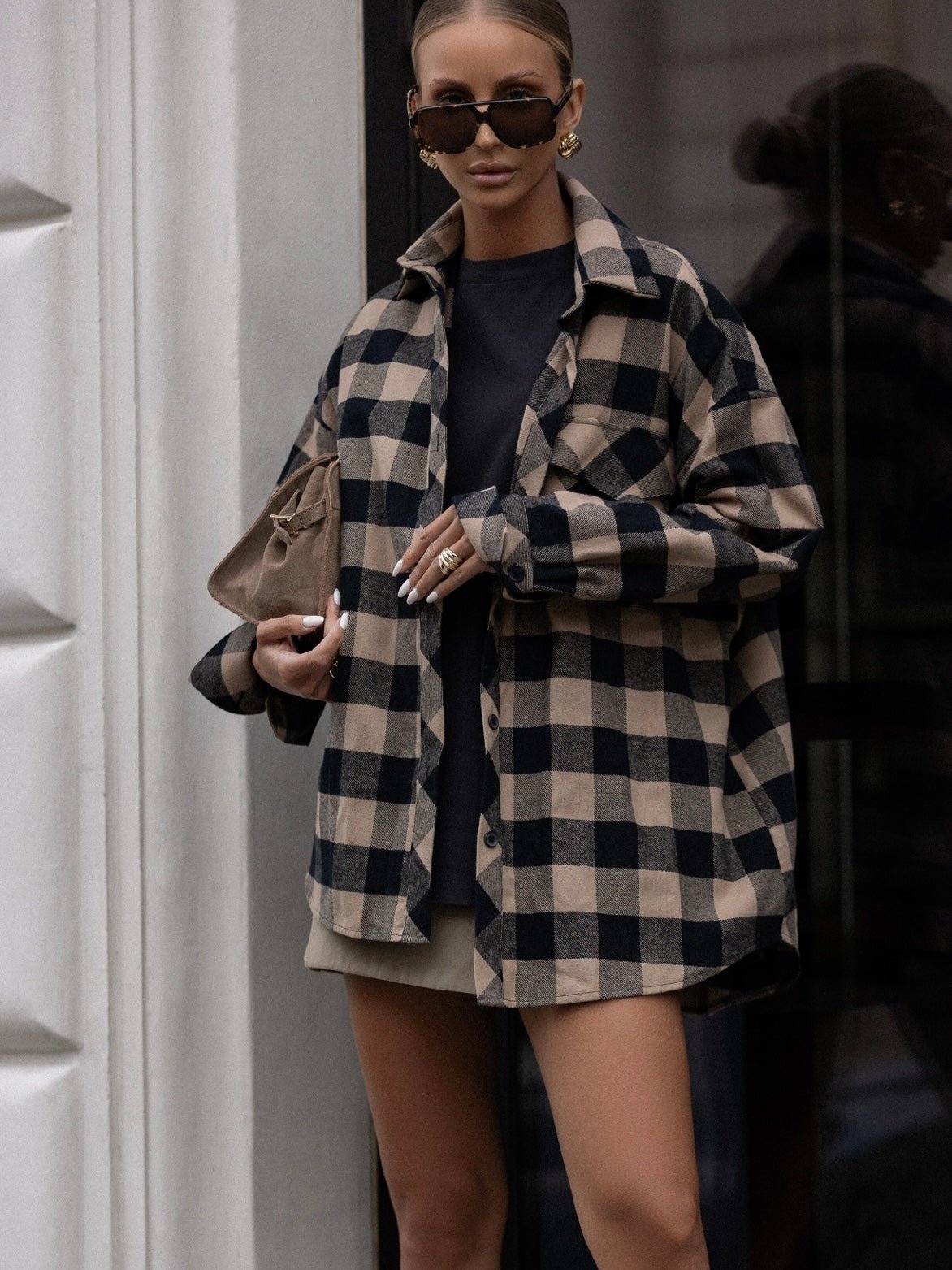 Camicia Nadir Brown - camicia donna - DivaModaMilano