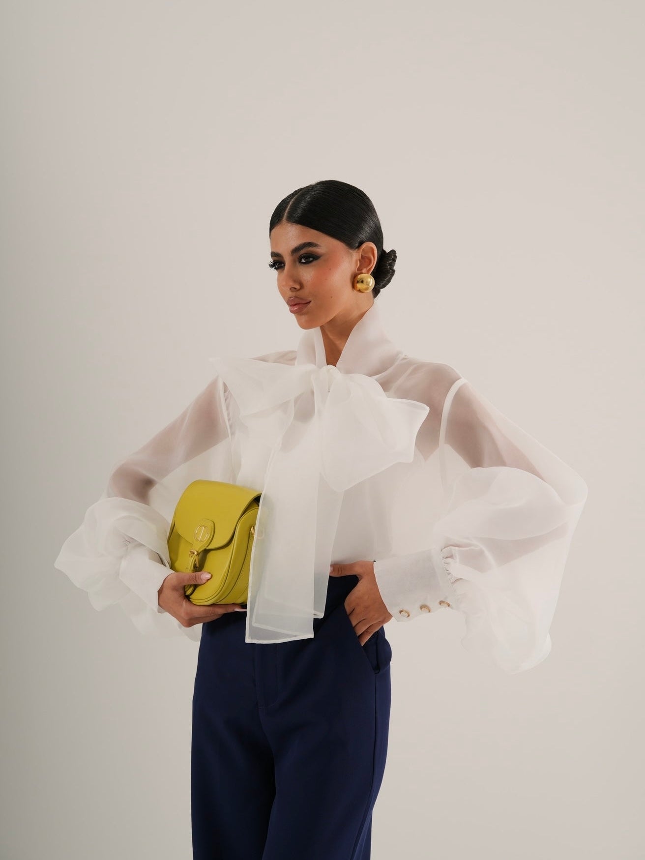 Camicia Velata White - body donna - DivaModaMilano