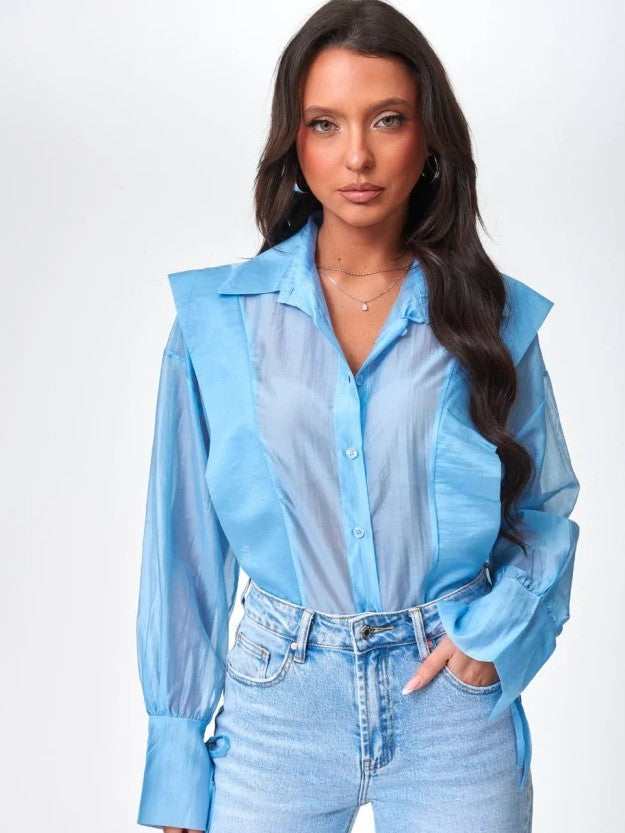 Camicia Honey Blu