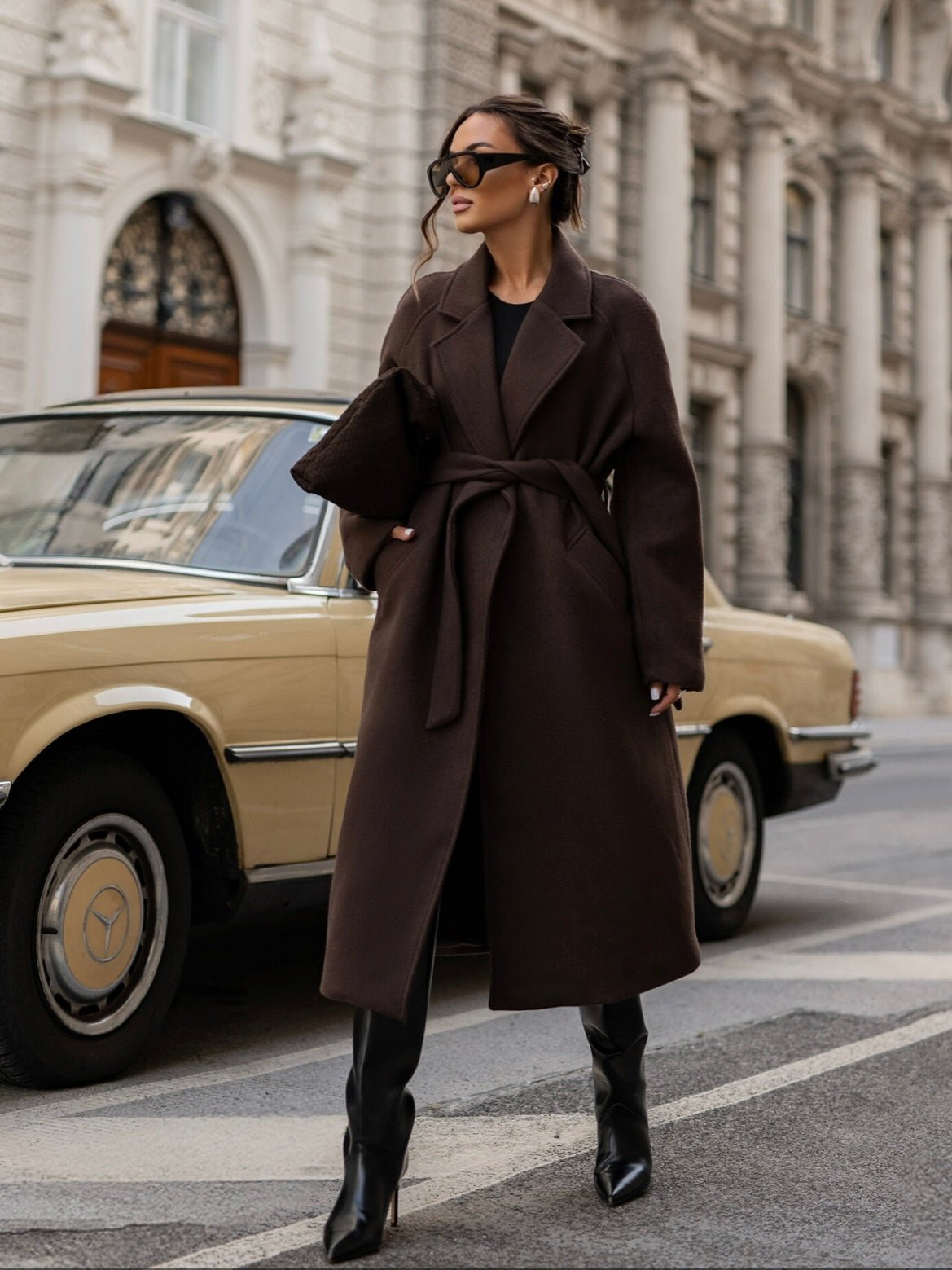 Cappotto Classic Brown - cappotto donna - DivaModaMilano