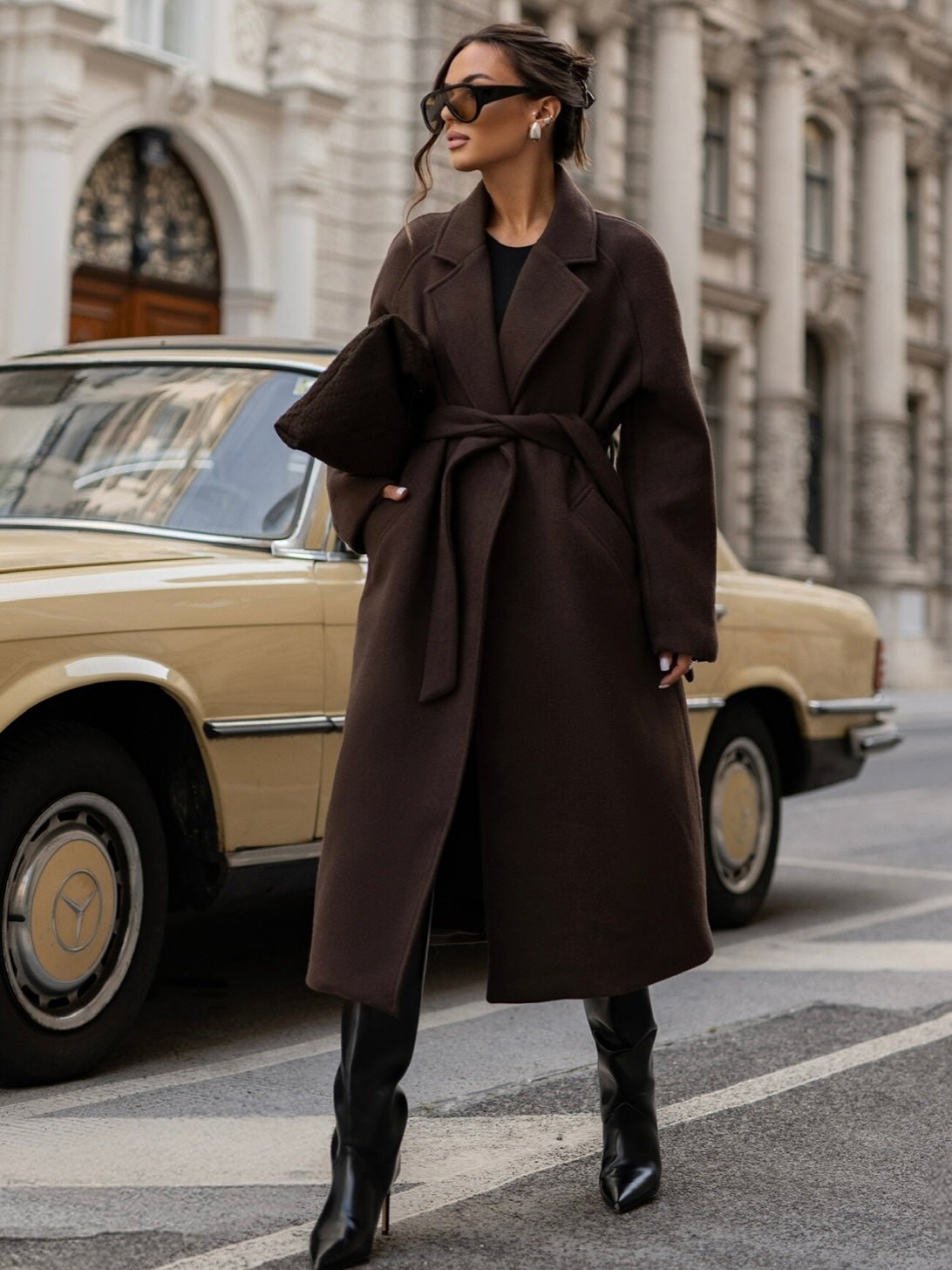 Cappotto Classic Brown - cappotto donna - DivaModaMilano