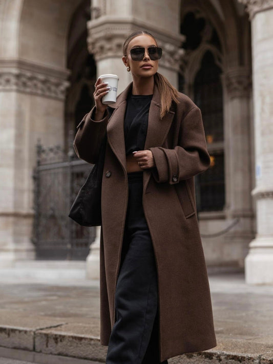 Cappotto Cold Brown - cappotto donna - DivaModaMilano