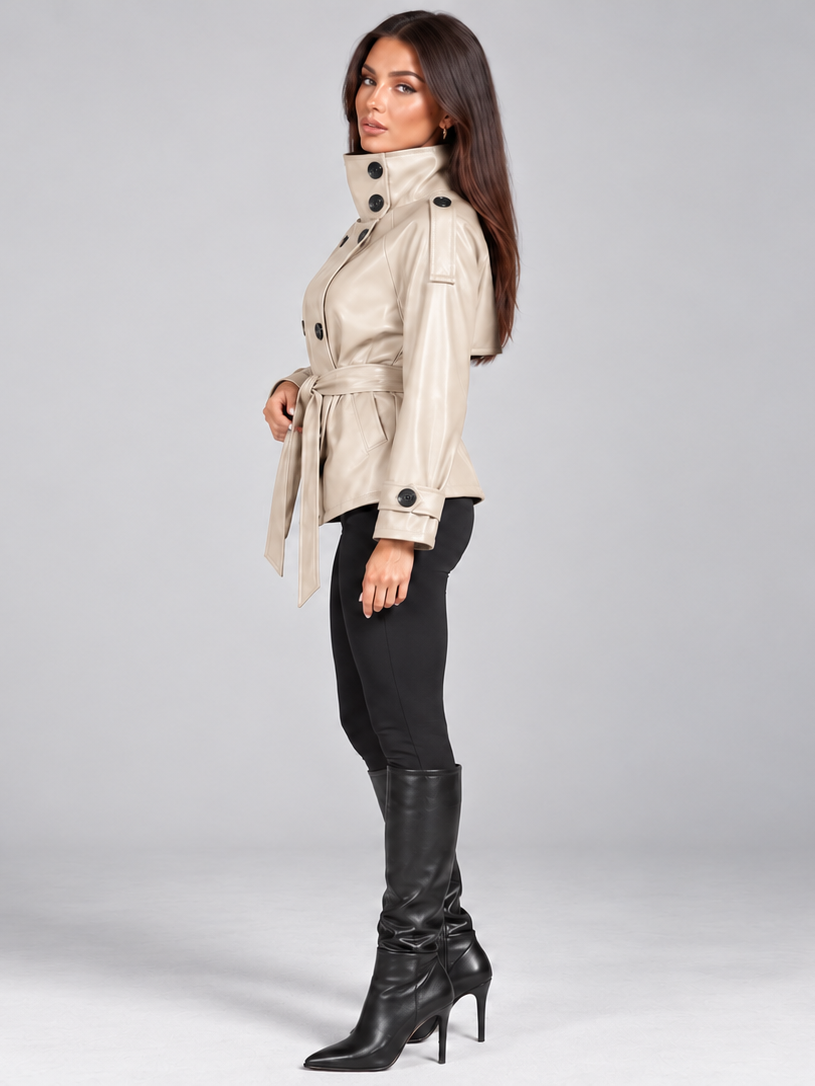 Cappotto Trendy Beige