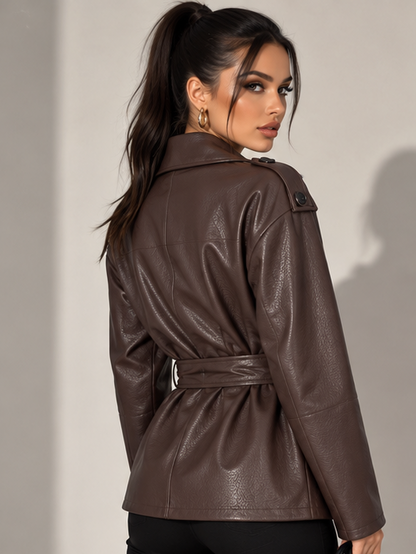 Cappotto Unique Brown