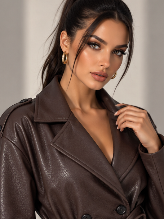 Cappotto Unique Brown