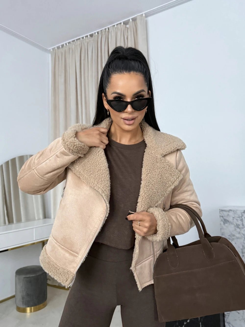 Cappotto Mont Beige - cappotto donna - DivaModaMilano