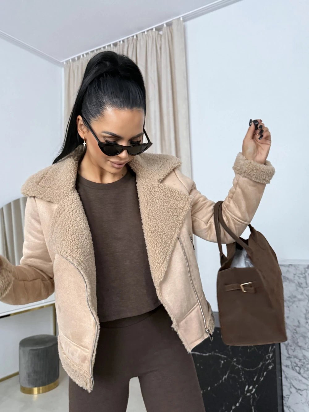 Cappotto Mont Beige - cappotto donna - DivaModaMilano