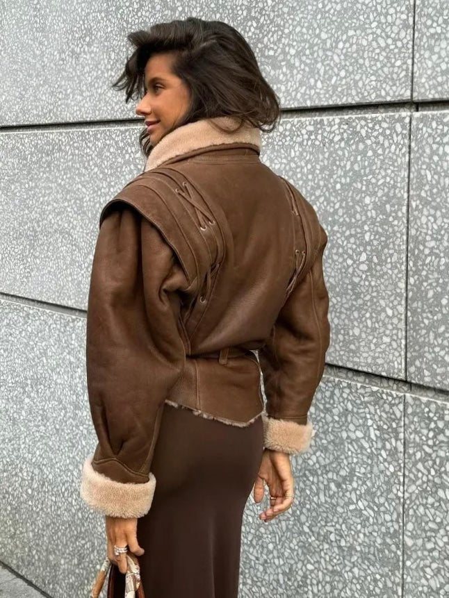 Cappotto Monteiro Brown - cappotto donna - DivaModaMilano