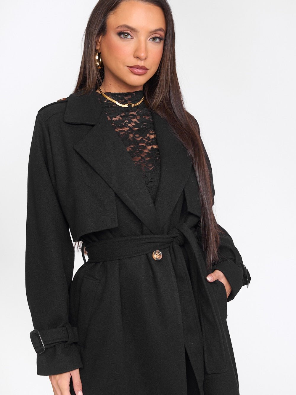 Cappotto Proud Black - cappotto donna - DivaModaMilano