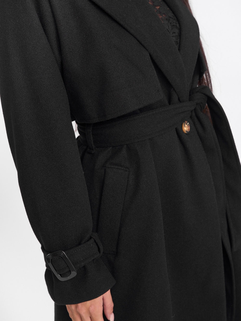 Cappotto Proud Black - cappotto donna - DivaModaMilano