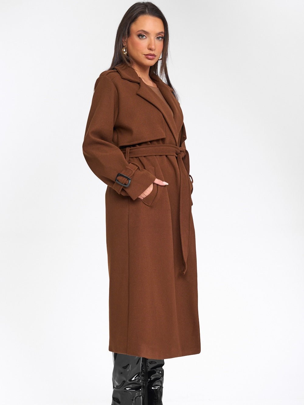 Cappotto Proud Brown - cappotto donna - DivaModaMilano