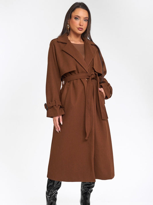 Cappotto Proud Brown - cappotto donna - DivaModaMilano