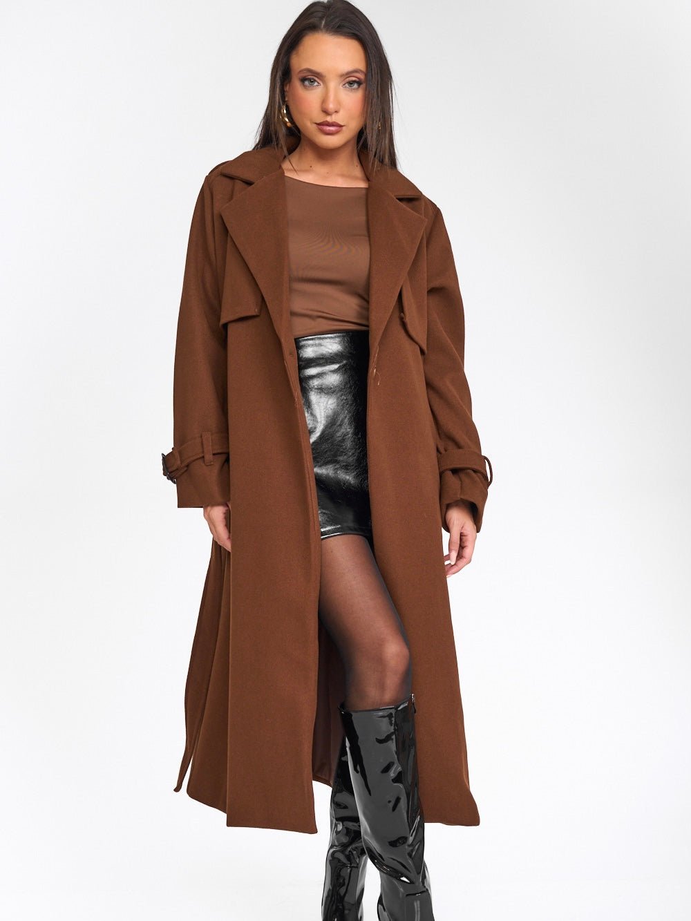 Cappotto Proud Brown - cappotto donna - DivaModaMilano