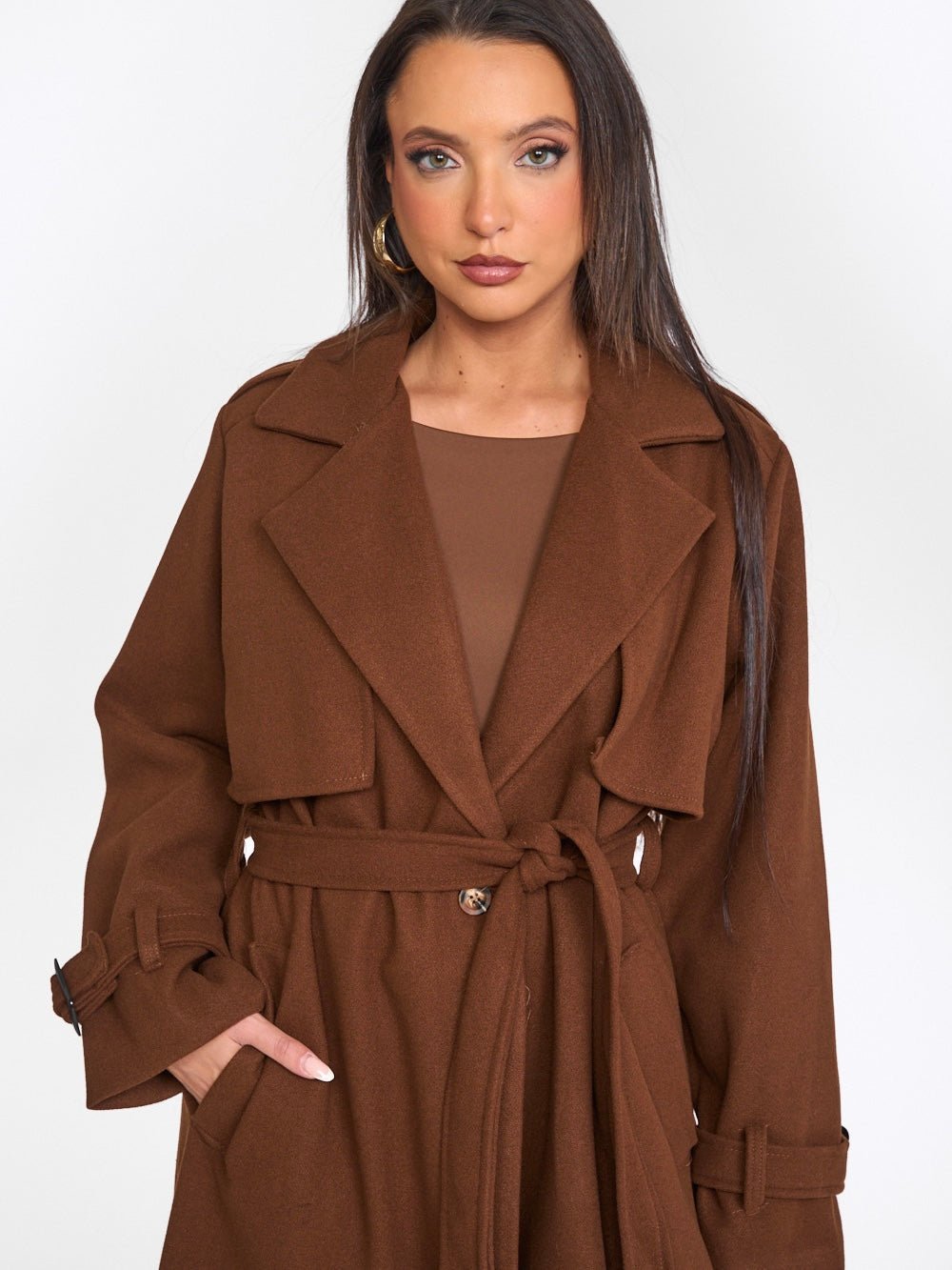 Cappotto Proud Brown - cappotto donna - DivaModaMilano