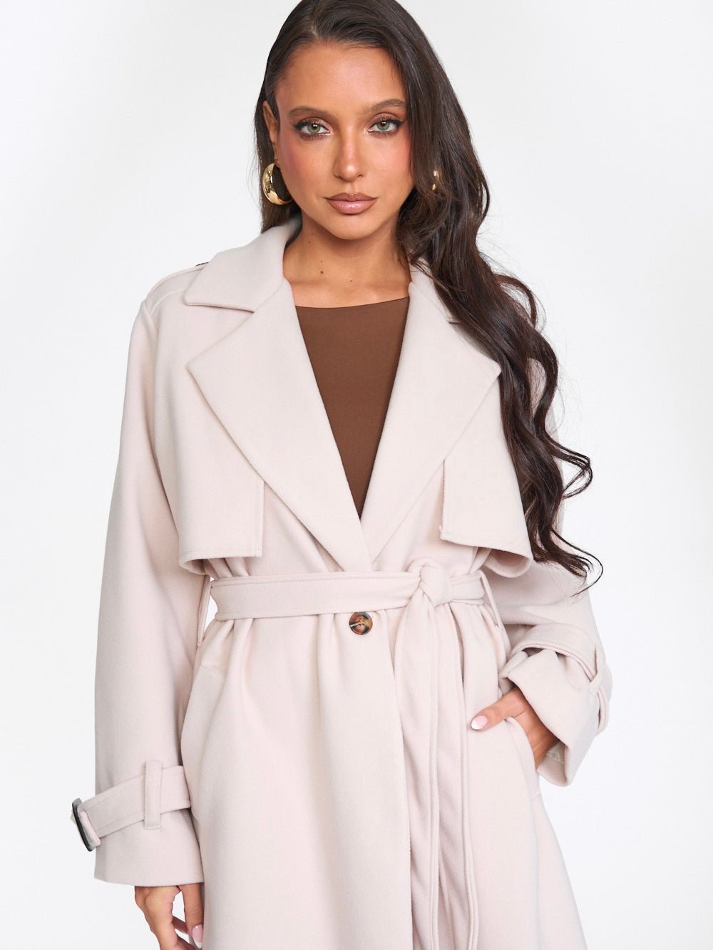 Cappotto Proud Cream - cappotto donna - DivaModaMilano