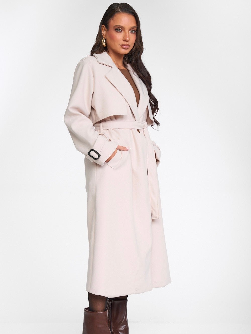 Cappotto Proud Cream - cappotto donna - DivaModaMilano