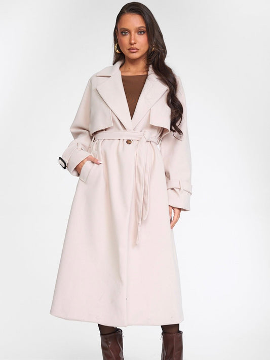 Cappotto Proud Cream - cappotto donna - DivaModaMilano